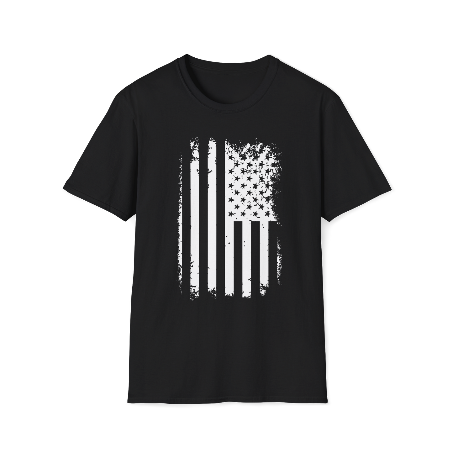 Distressed American Flag T-Shirt – Patriotic Style