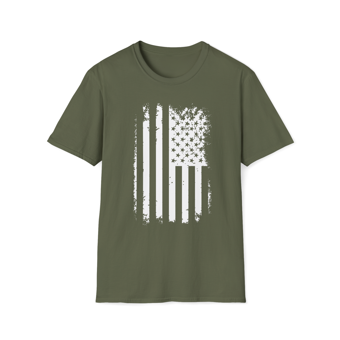 Distressed American Flag T-Shirt – Patriotic Style