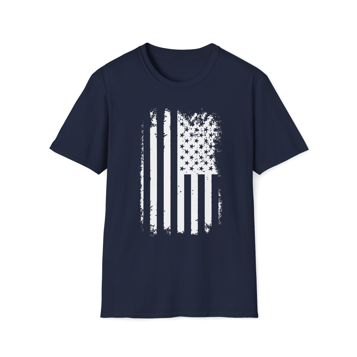 Distressed American Flag T-Shirt – Patriotic Style
