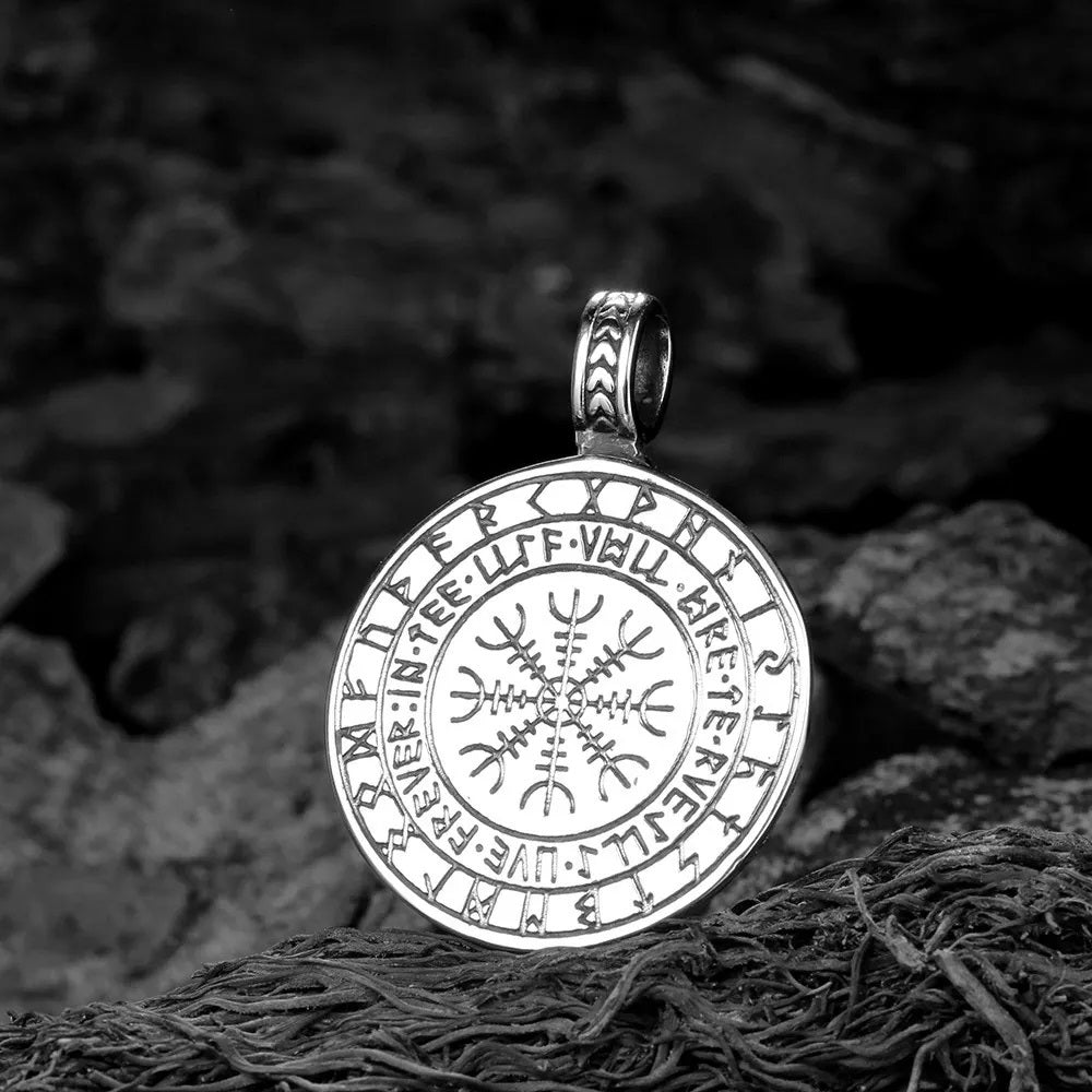 Tree of Life Pendant Necklace with helm of awe