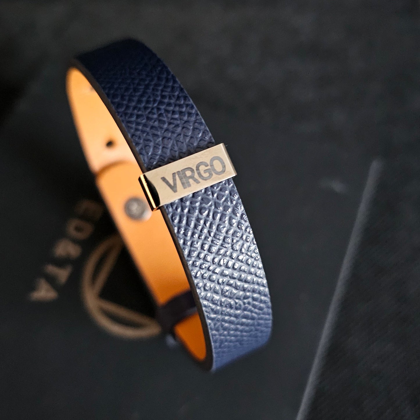 Custom Leather Bracelet for Men and Women | Personalized Engraving