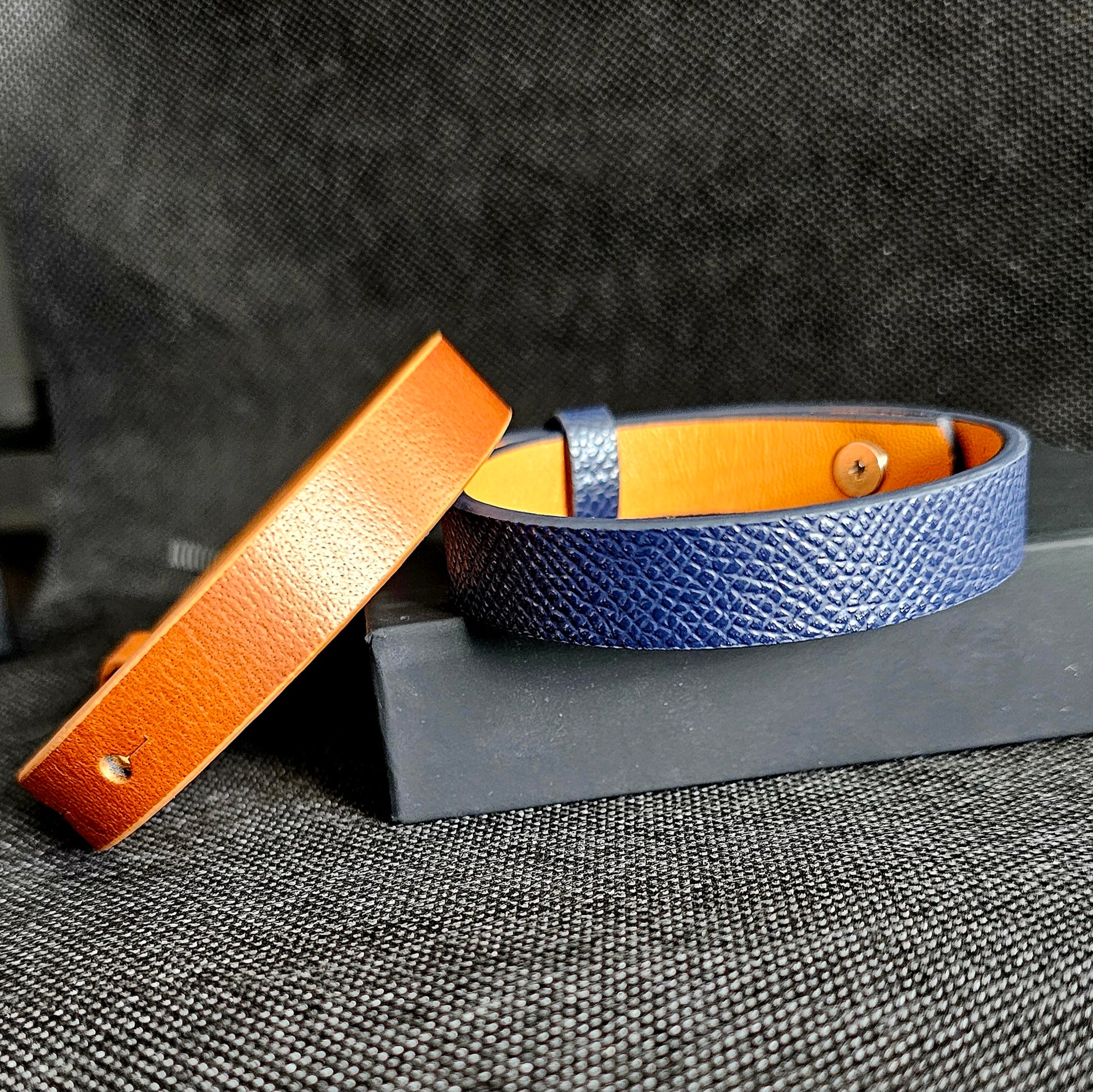 Custom Leather Bracelet for Men and Women | Personalized Engraving