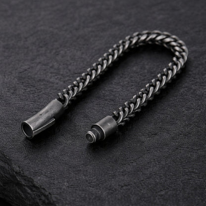Franco Chain Bracelet – 304 Stainless Steel Wheat/Spiga Bracelet for Men