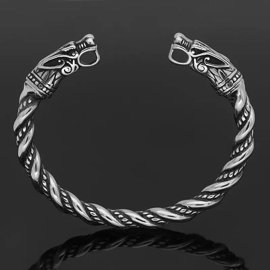 High Quality Zinc Alloy Viking Griffin Bracelet for Nordic Men Viking Amulet Jewelry Gift