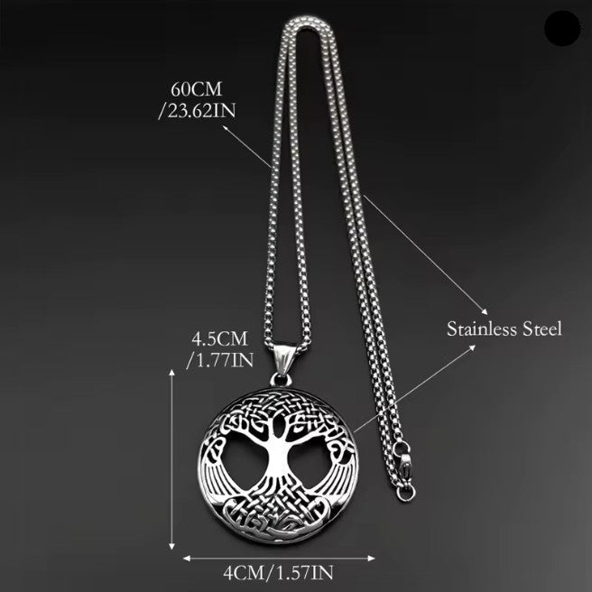 Tree of Life Viking Necklace for Men