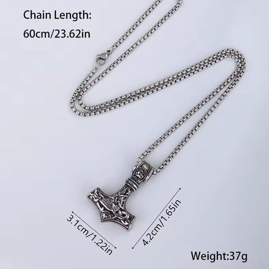 Thor’s Mjölnir Necklace for Men