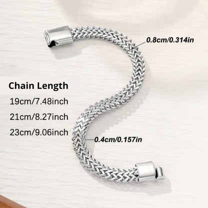 Men’s Minimalist Chain Bracelet – Punk Style