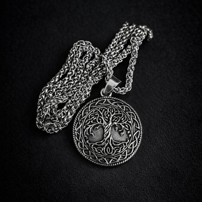 Tree of Life Necklace for Women Stainless Steel.