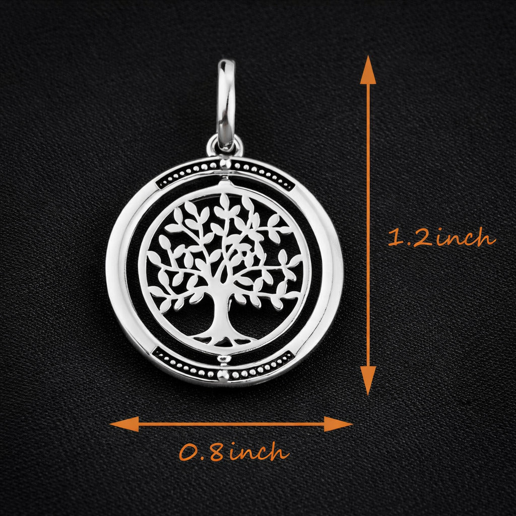 925 Sterling Silver Tree of Life Necklace for Women