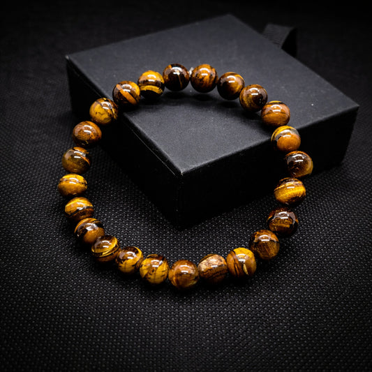 Tiger eye bracelet for men.