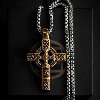 Celtic Cross Stainless Steel Necklace