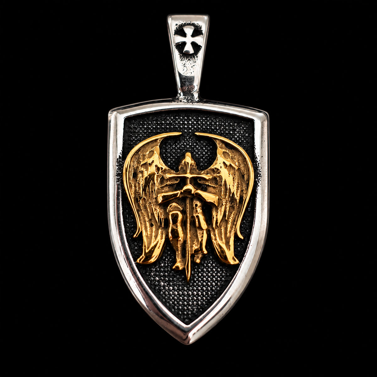 Archangel Michael Necklace for Men  | Stainless Steel