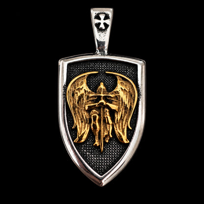 Archangel Michael Necklace for Men  | Stainless Steel