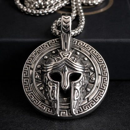 Spartan (Corinthian) Helmet Pendant Necklace