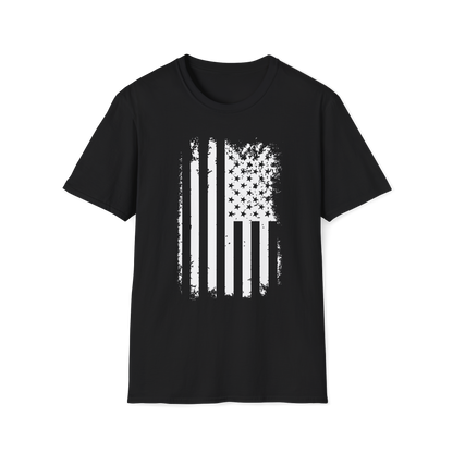 Distressed American Flag T-Shirt – Patriotic Style