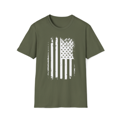 Distressed American Flag T-Shirt – Patriotic Style