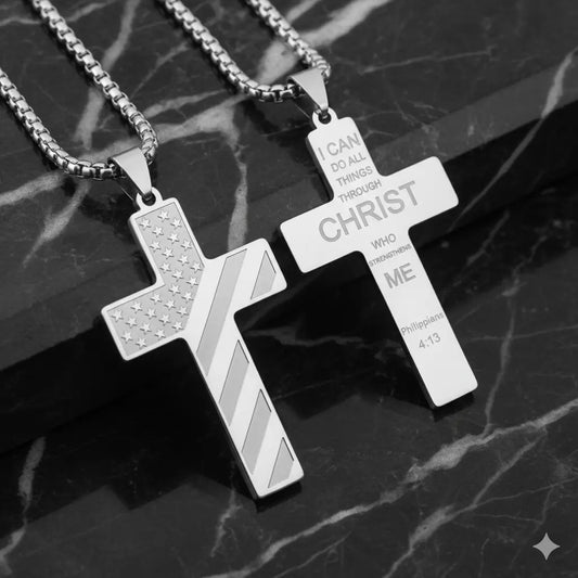 Stainless Steel Cross Pendants | Durable Christian Jewelry