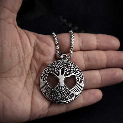 Tree of Life Viking Necklace for Men