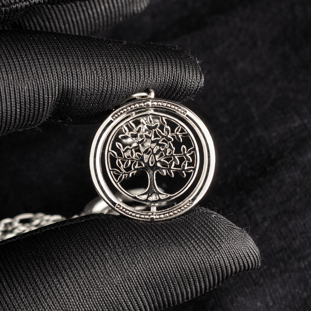 925 Sterling Silver Tree of Life Necklace for Women