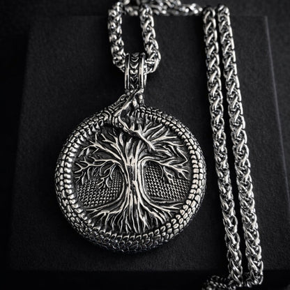 Tree of Life Pendant Necklace with helm of awe