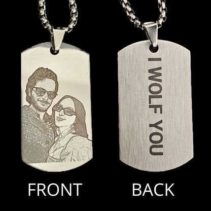 Custom Engraved Photo Necklace – A Meaningful and Unique Gift