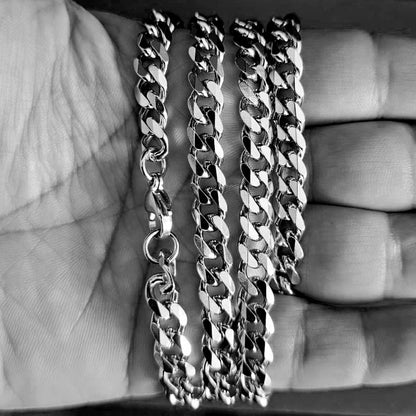 Titanium Men’s Necklace – Cuban Link Chain