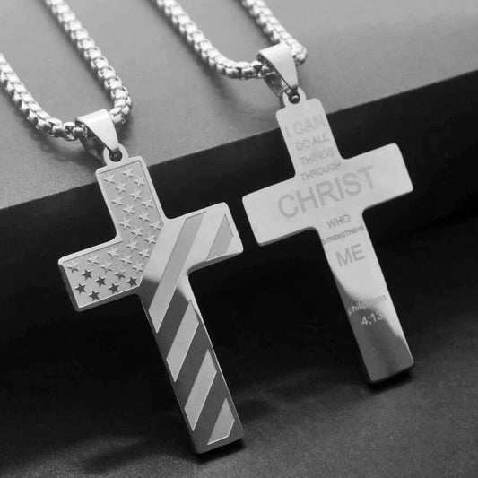 Stainless Steel Cross Pendants | Durable Christian Jewelry