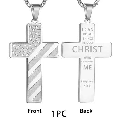 Stainless Steel Cross Pendants | Durable Christian Jewelry