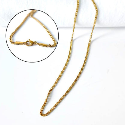 Gold Cuban Link Necklace - Ed&Ta