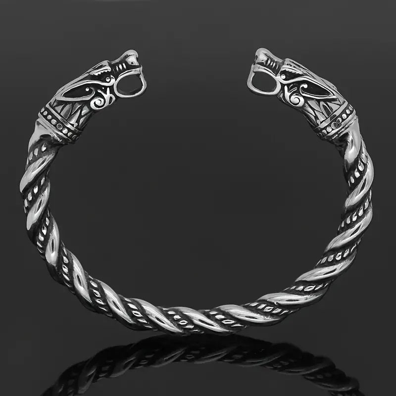 High Quality Zinc Alloy Viking Griffin Bracelet for Nordic Men Viking Amulet Jewelry Gift - Ed&Ta