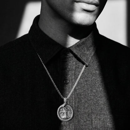 Tree of Life Pendant Necklace with helm of awe