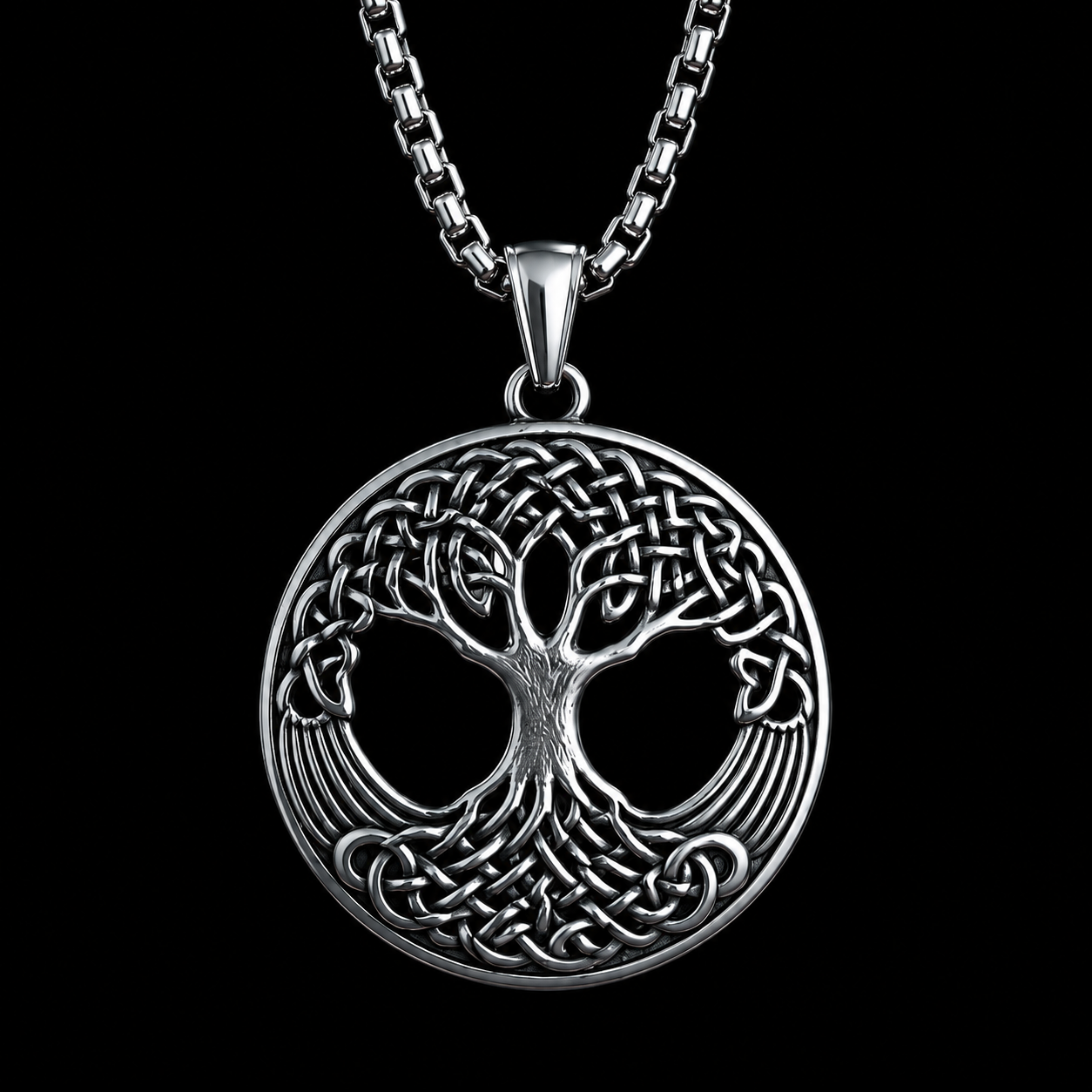 Tree of Life Viking Necklace for Men