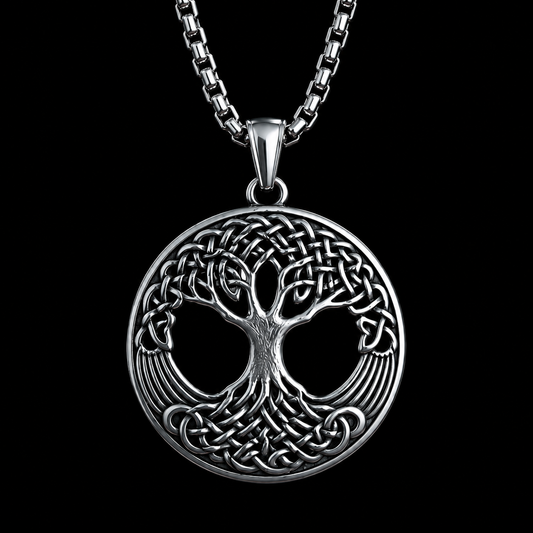 Tree of Life Viking Necklace for Men