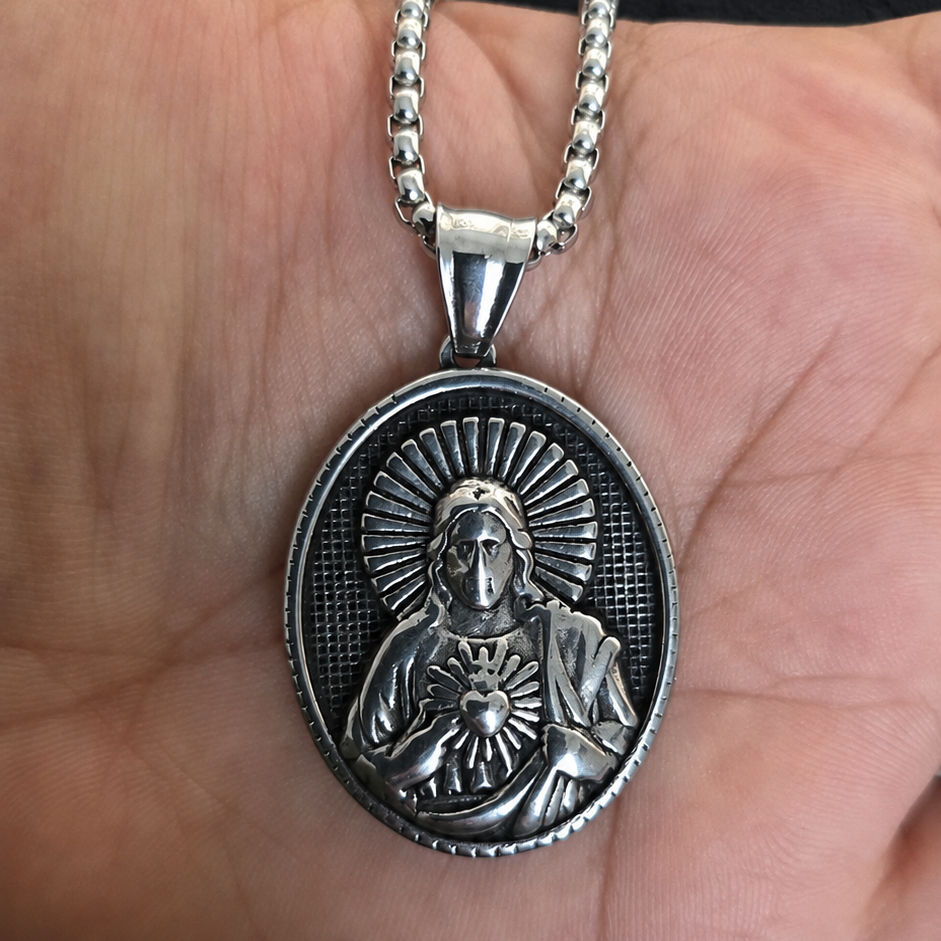 Sacred Heart of Jesus Necklace