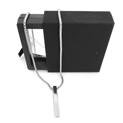 Stainless Steel Bar Necklace