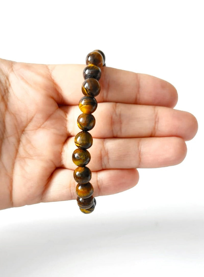 Turquoise Tiger Eye Volcanic Stone Bracelet