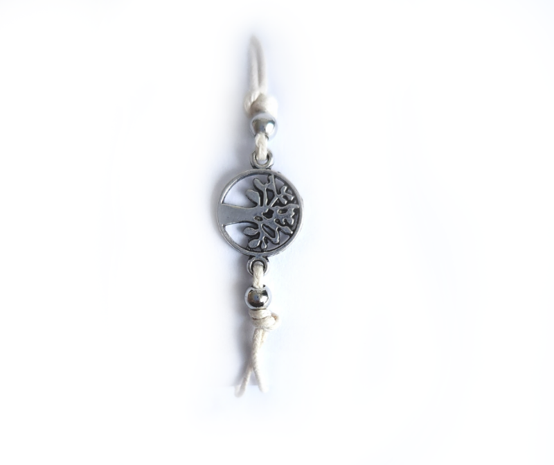 Silver Color Tree of Life Shaped Alloy Charm Bracelet